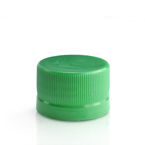 28mm Tamper Evident Green Screw Cap (MCA)
