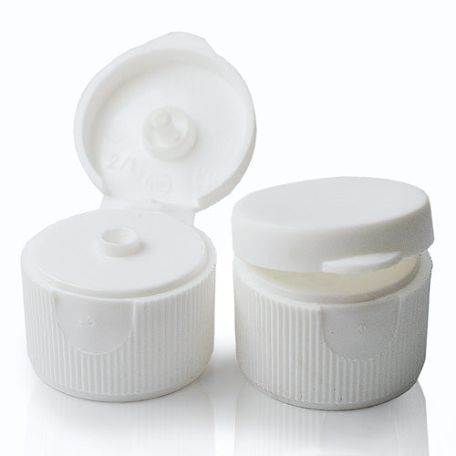20mm White Flip-Top Screw Cap – Caps For Bottles