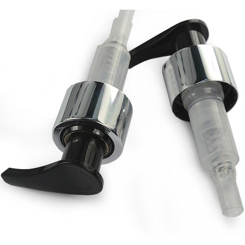 24mm Black & Silver Lotion Pump