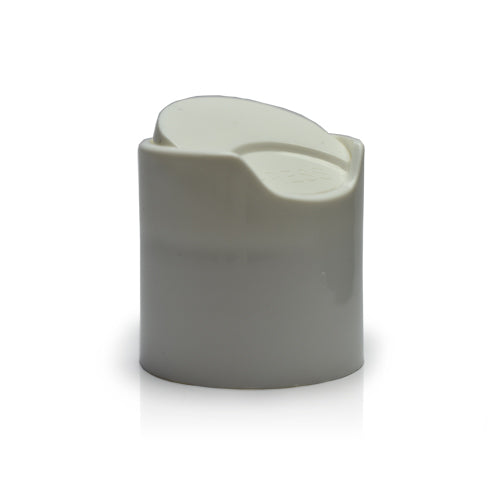 24mm Standard White Disc-Top Cap 