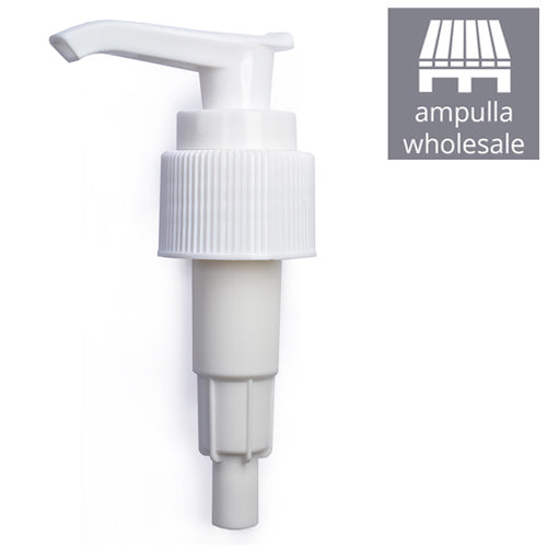 24mm White Lock Down Lotion Pump - Box of 900