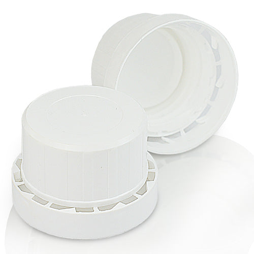 32mm White Tamper Evident Juice Cap