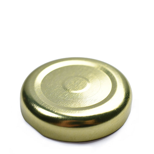 38mm Metal Gold Button Top Twist-Off Lid