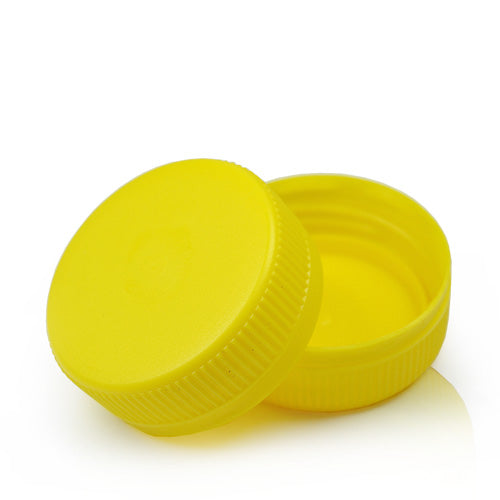 38mm Yellow T/E Juice Bottle Cap 