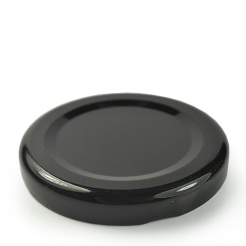 43mm Black Metal Twist-Off Lid