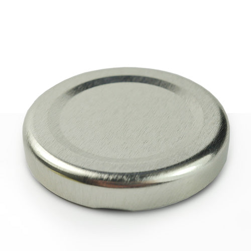 58mm Silver Metal Twist-Off Lid